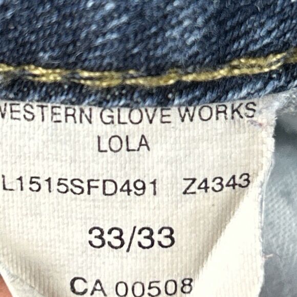 Silver Jeans Lola Womens Sz 36x29 Bootcut Embroidered Medium Wash Denim - Picture 4 of 10